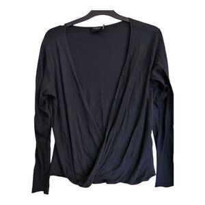 Out from under oversized v neck wrap top size S